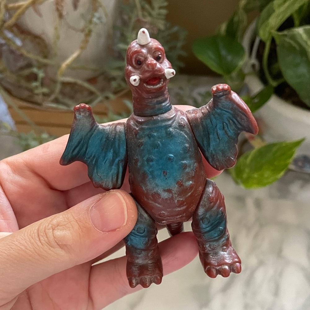 Vintage Bandai Soul of Bullmark Peguila - Godzilla Kaiju - Sofubi